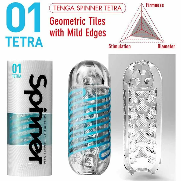 Tenga Spinner Masturbator Series | Spinning Realistic Male Stroker Sleeve — image 2 of 13