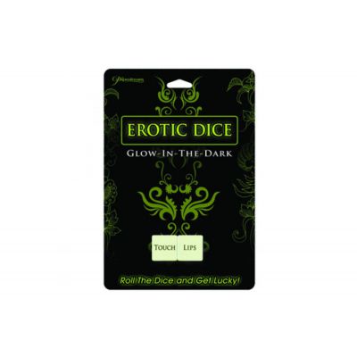 Erotic Glow In The Dark Dice