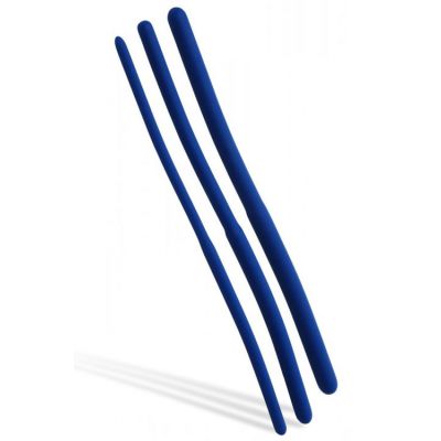 Master Series Silicone Urethral Sound Training Set 3 Pce
