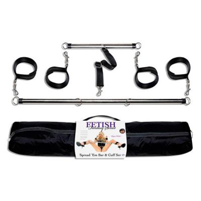 Fetish Fantasy Series Spread em Bar Cuff Set