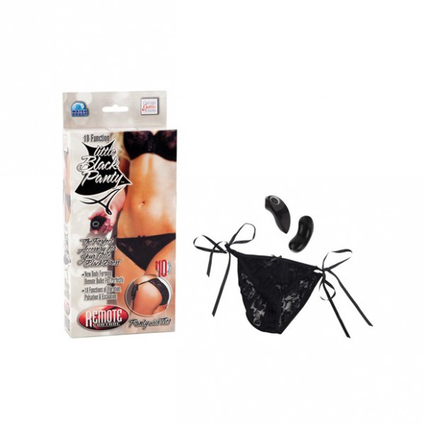 CalExotics Remote Control 10 Function Little Black Panty