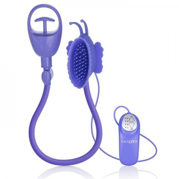 Vibrating Silicone Butterfly Clitoral Pump