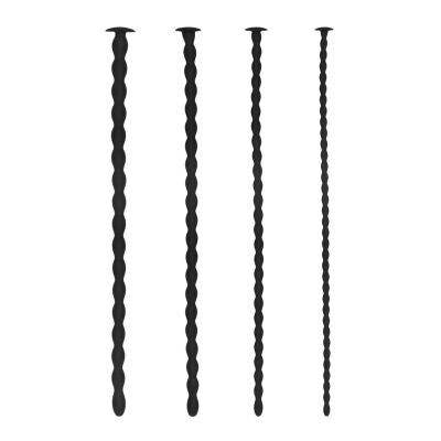 Shots Ouch Advanced Urethral Sounding Silicone Spiral Plug Set