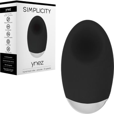 Simplicity YNEZ Hand Hold Vibe Massager Black