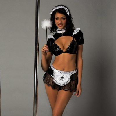 Sexy Maid Costume Set