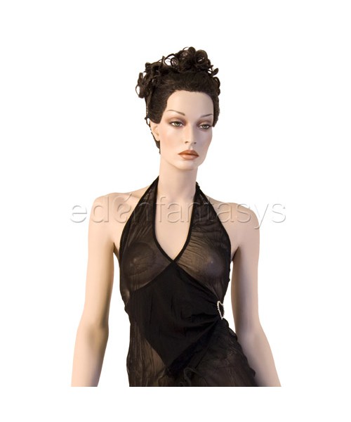 Halter wrap dress