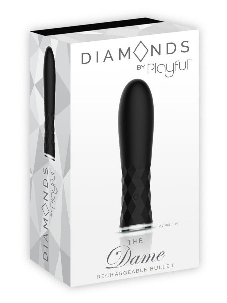 Playful Diamonds The Dame - Rechargeable Bullet