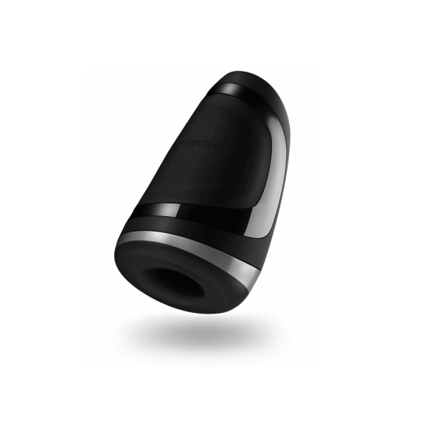 Satisfyer Men 5.5" Rechargeable Masturbator with Heat & Vibration