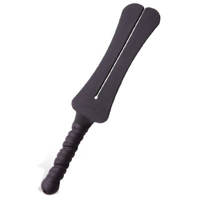 Tantus 17 Silicone Split Paddle with Textured Dildo Handle