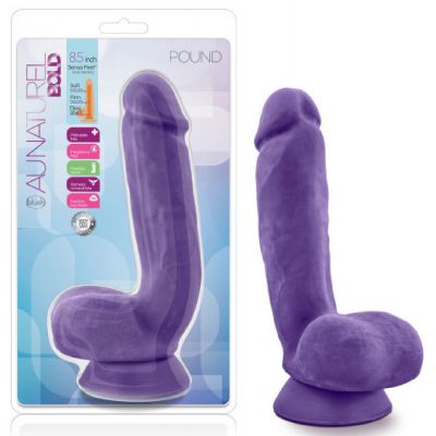 Bold Pound 8 5 Inch Dildo Purple