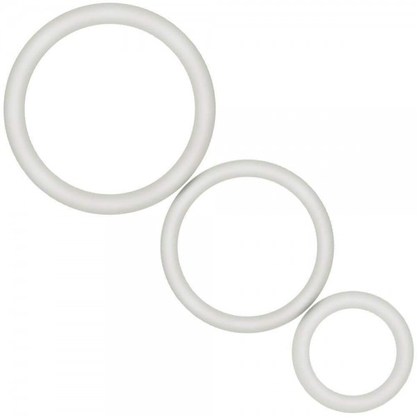 Glow in the Dark Silicone Cockring Set