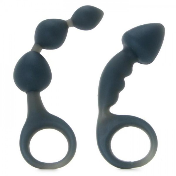 Bottoms Up Silicone Anal Toy Set