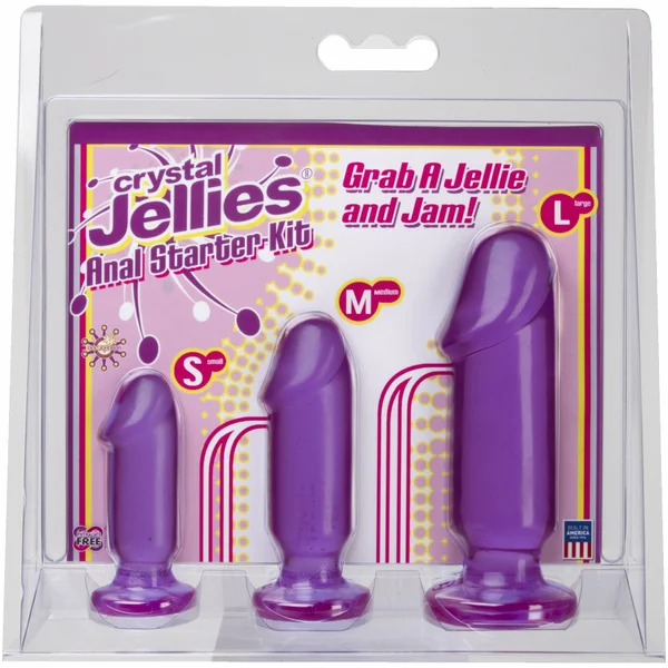 Crystal Jellies Anal Starter Kit Purple — image 7 of 8