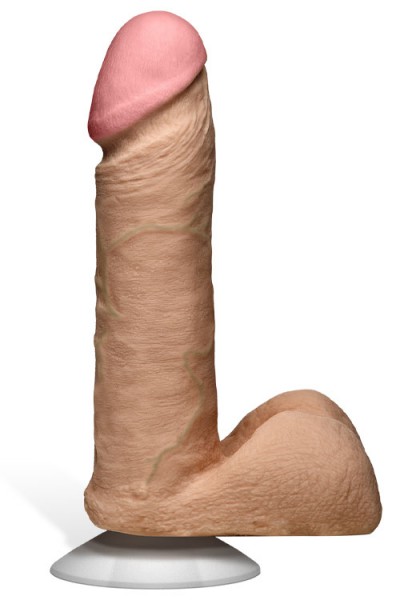 Doc Johnson Realistic Dual Density 6" Dildo with Suction Cup Base