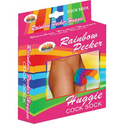 Rainbow Pecker Huggie Cock Sock