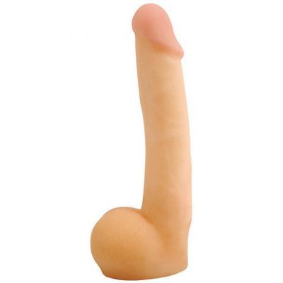 6 Cyberskin Cyber Realistic Dildo with Balls