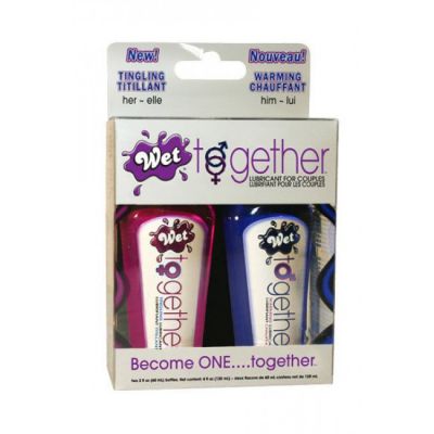 Wet Together Couple Lubricant 2 x 60ml