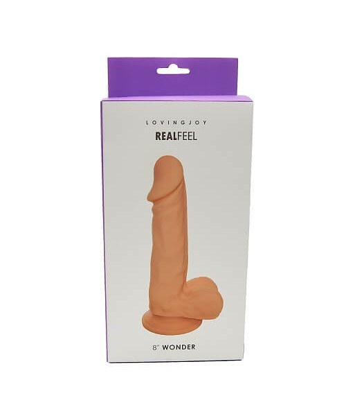 Loving Joy Real Feel 8 Inch Wonder Suction Cup Dildo — image 8 of 25