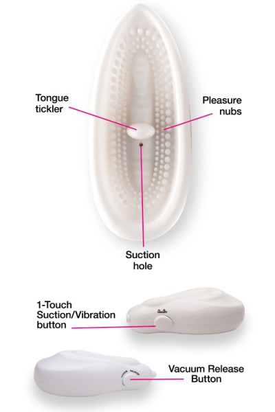 Size Matters Silicone Sucking & Licking Pussy Pump