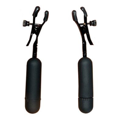 Cordless vibrating nipple clamps