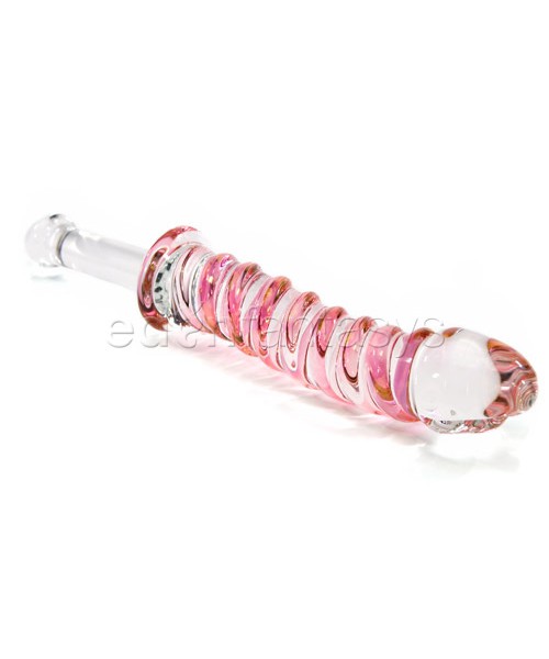 Gold spiral wrapped baton