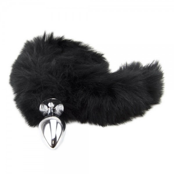 Black Panther Tail With Medium Butt Plug