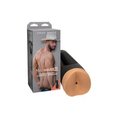 Man Squeeze Chad White UltraSkyn Stroker