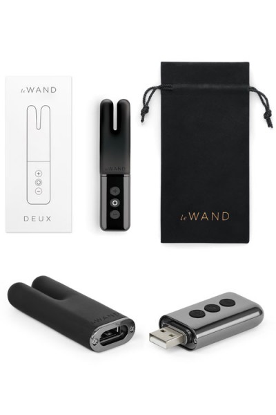 Le Wand 4.5" Deux Twin Motor Clitoral Vibrator