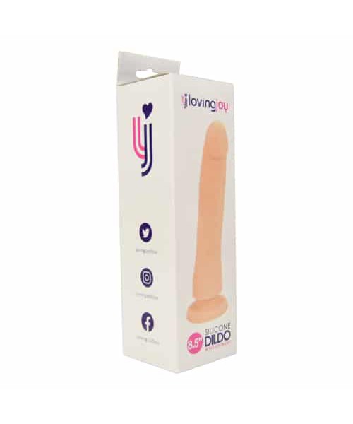 Loving Joy Realistic Silicone 8.5 Inch Strap-On Dildo — image 7 of 10
