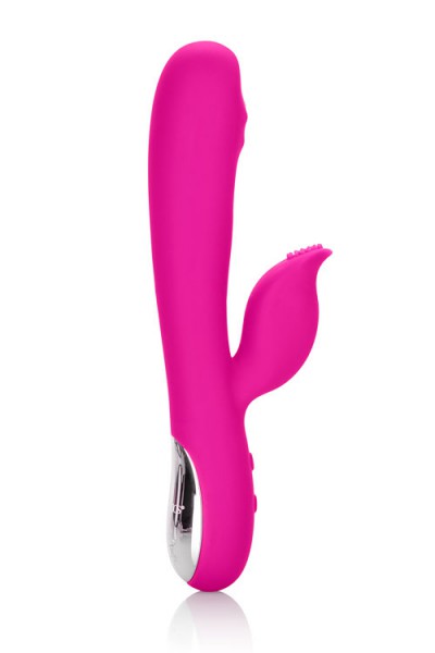 California Exotic Rechargeable 7.5" Rabbit Vibrator with Rotating Pleasure Balls