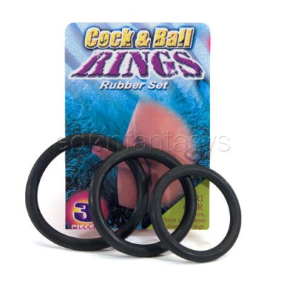 Cock ball rubber rings
