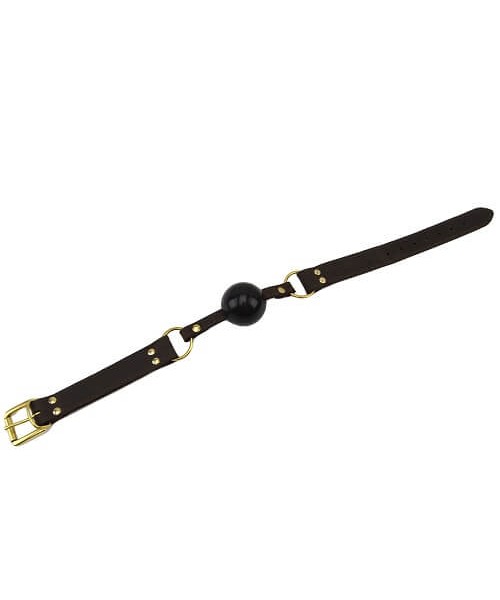 BOUND Nubuck Leather Solid Ball Gag