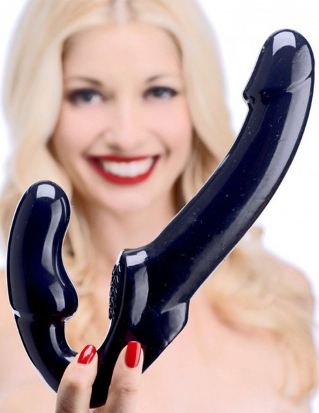 Strap U Revolver Strapless Strap On Dildo