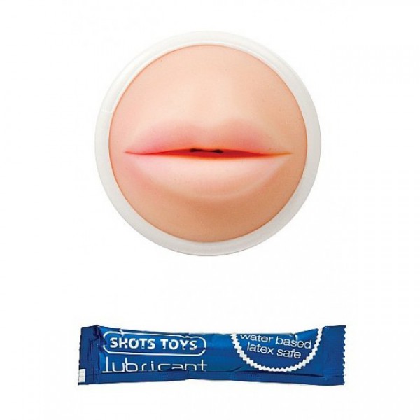Shots Toys - Easy Rider Squeeze Masturbator (Mouth) — image 2 of 2