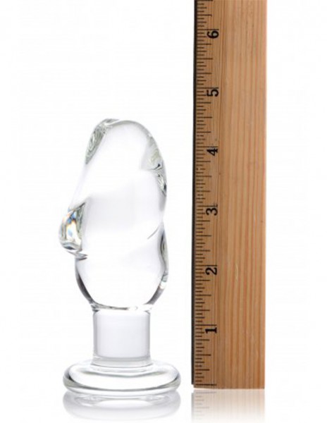 Prisms Erotic Glass Asvini Glass Penis Anal Plug — image 5 of 6