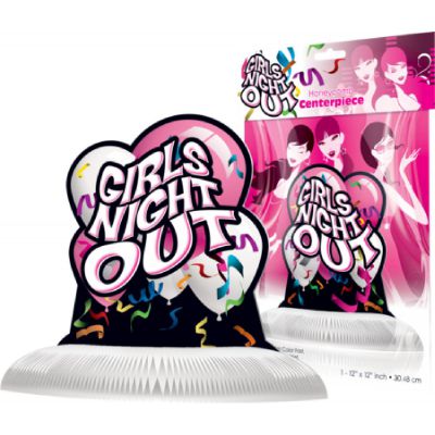 Girls Night Out Honeycomb Centerpiece