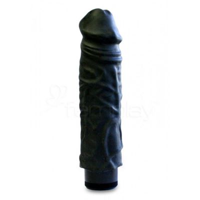 Hustler X tasy Cyberskin Vibrator Black
