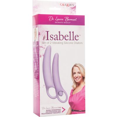 Isabelle Set Of 2 Vibrating Silicone Dilators
