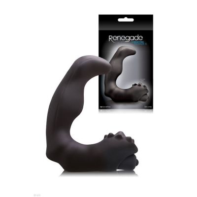 nsnovelties 4 75 Vibrating Nubbed Silicone Prostate Massager