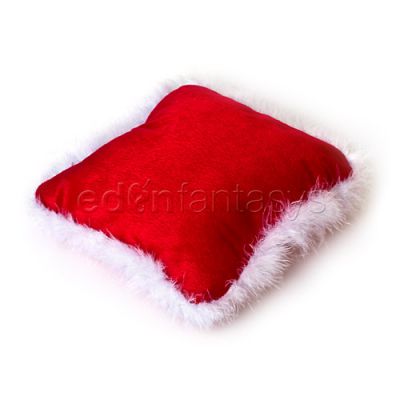 Holiday hide a gift pillow