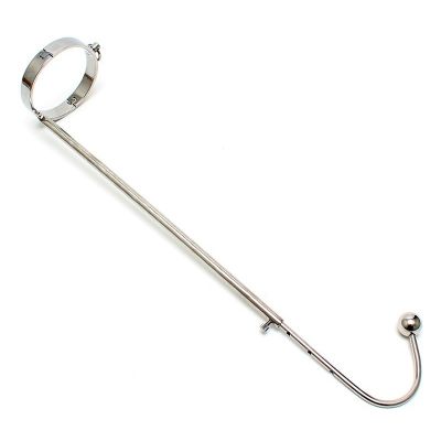 Metal Collar With Anal Bondage Hook