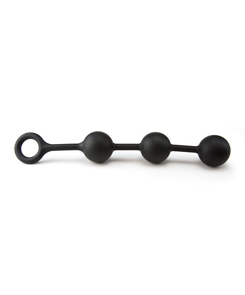 Colossal silicone anal beads
