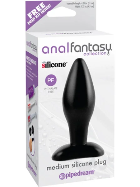 Anal Fantasy Collection Medium Silicone Plug — image 14 of 14