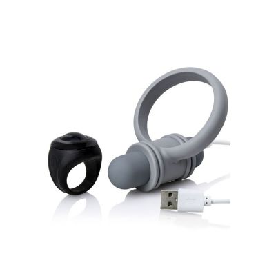 Screaming O My Secret Bullet Vibrator Cock Ring for Him with Remote