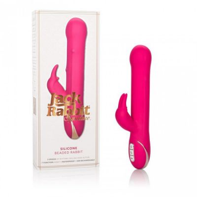 Jack Rabbit Signature Silicone Beaded Rabbit Pink