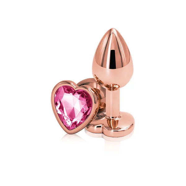 Rear Assets Rose Gold Heart Small Pink — image 24 of 25
