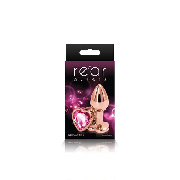 Rear Assets Rose Gold Heart Small Pink — image 25 of 25