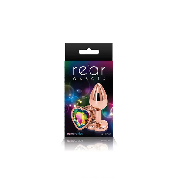 Rear Assets Rose Gold Heart Small Rainbow — image 8 of 8