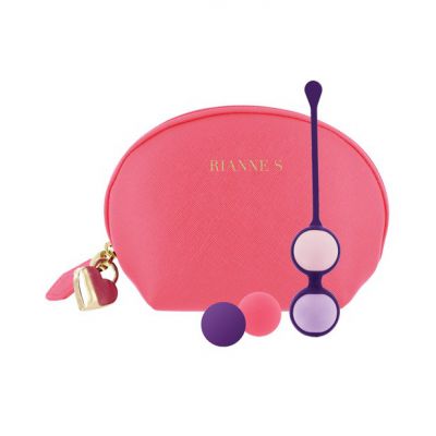 Rianne S Pussy Playballs w Cosmetic Case Coral Rose