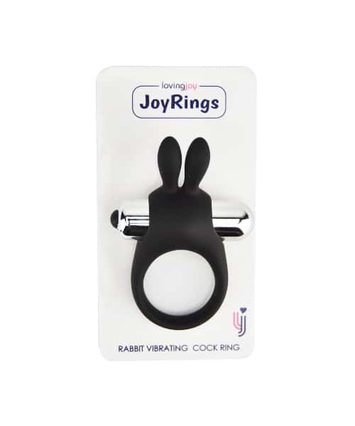 JoyRings Silicone Rabbit Vibrating Cock Ring — image 4 of 5
